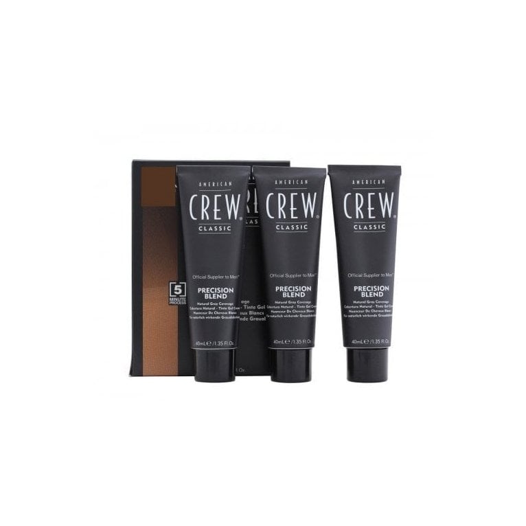 American Crew  Precision Blend Hair Colour Set - Medium/Natural 3 x 40ml