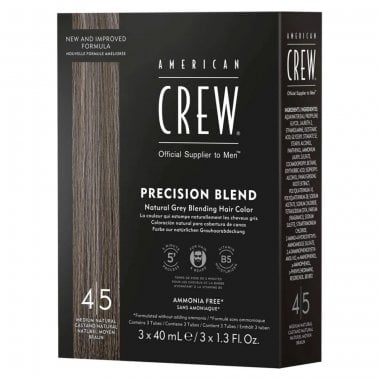 American Crew Precision Blend Hair Colour Set - Medium/Natural 3 x 40ml
