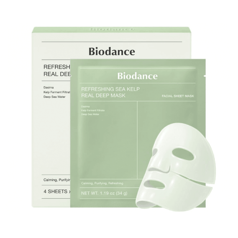 Biodance  Refreshing Sea Kelp Real Deep Mask 4 x 34g