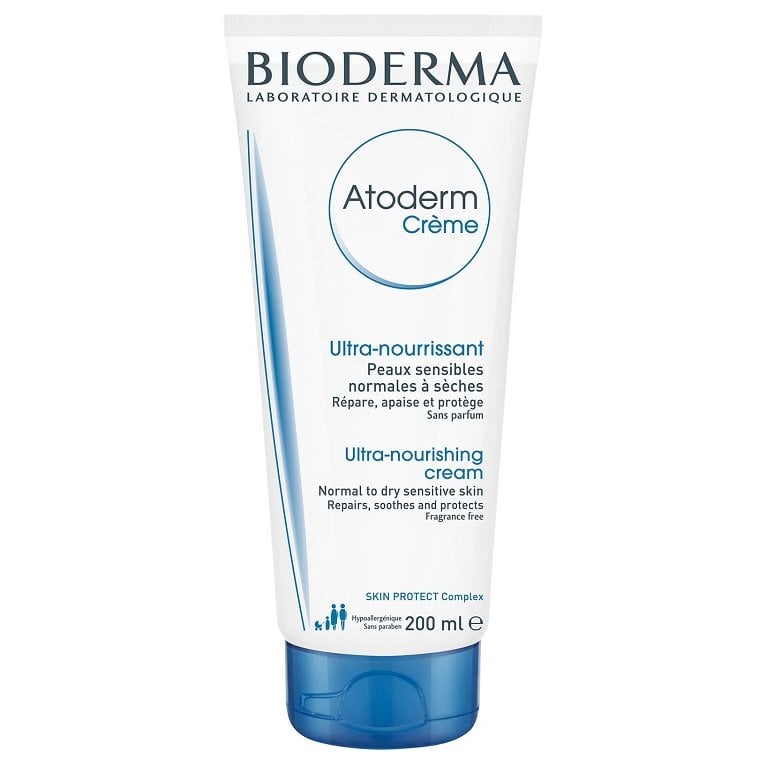Bioderma  Atoderm Nourishing Cream for Dry and Sensitive Skin 200ml