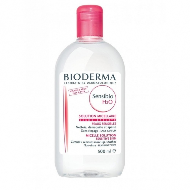 Bioderma  Sensibio H2O Make Up Removing Micelle Solution - 500ml Sensitive Skin
