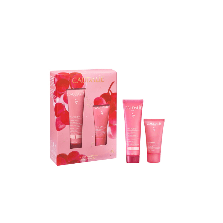 Caudalie  Moisturizing Duo Cleansing Gel 30ml & Sorbet Cream Moisturizer 60ml