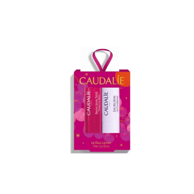 Caudalie  The Lip Duo Gift Set Xmas 2026 - Lip Conditioner 4.5G & Tinted Lip Balm 4.5G