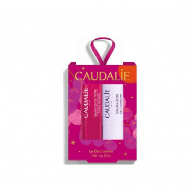Caudalie The Lip Duo Gift Set Xmas 2026 - Lip Conditioner 4.5G & Tinted Lip Balm 4.5G