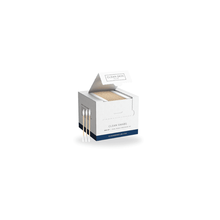 Clean Skin Club  Double-Sided Precision Tip Club Clean Swabs x500