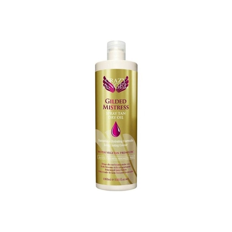 Crazy Angel  Gilded Mistress Spray Tan Dry Oil - 1000ml