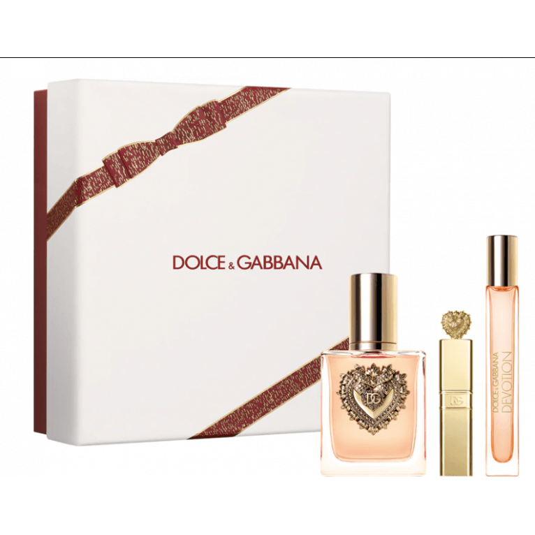 Dolce & Gabbana  Devotion Gift Set 50ml EDP-S & Extreme Volume Mascara 01 3ml