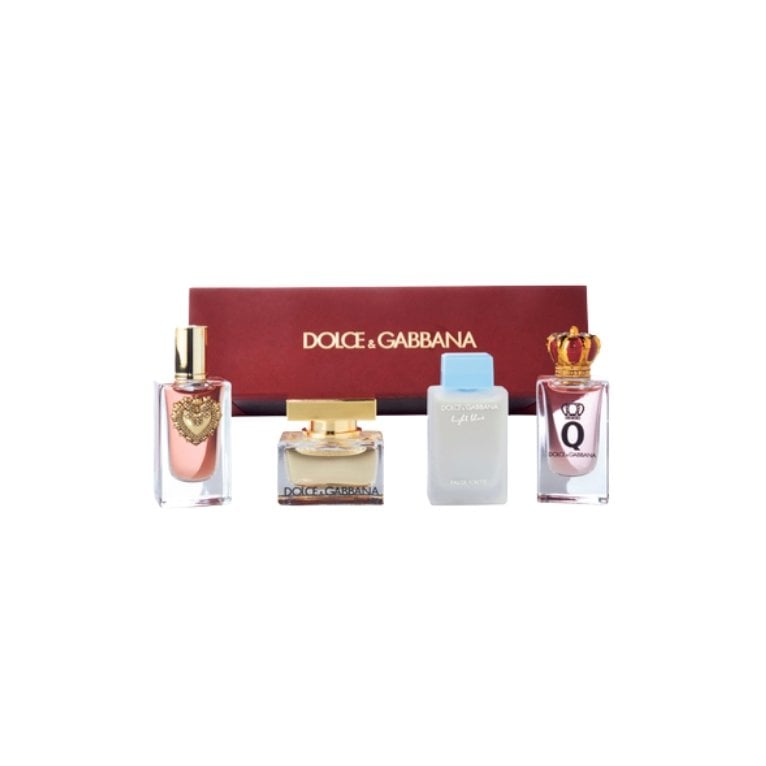 Dolce & Gabbana  Mini Set - Devotion 5ml EDP, Q 5ml EDP, The One 5ml EDP, Light Blue 5ml EDT