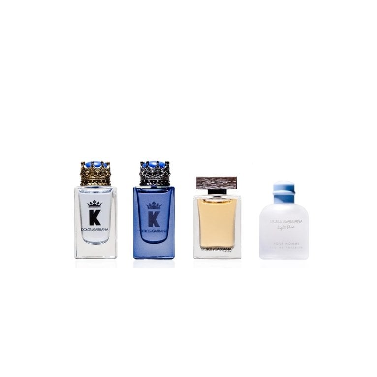 Dolce & Gabbana  Mini Set - K 5ml EDP, K 5ml EDT, Light Blue 5ml EDT, The One 5ml EDT