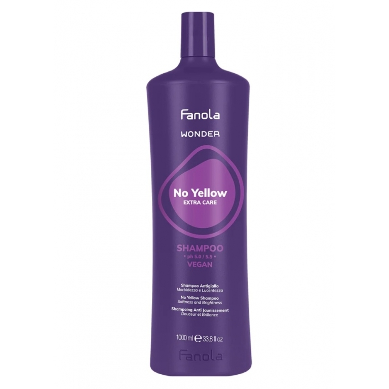 Fanola  Wonder No Yellow Extra Care Shampoo 1000ml Vegan