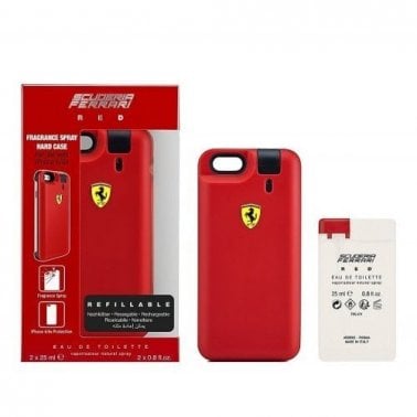 Ferrari Red Gift Set - 25ml x 2 Eau De Toilette Spray With IPhone 6 Case