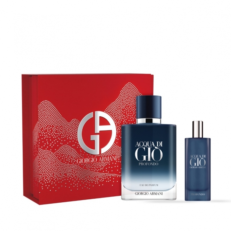 Giorgio Armani  Acqua di Gio Profondo 100ml EDP + 15ml EDP Gift Set