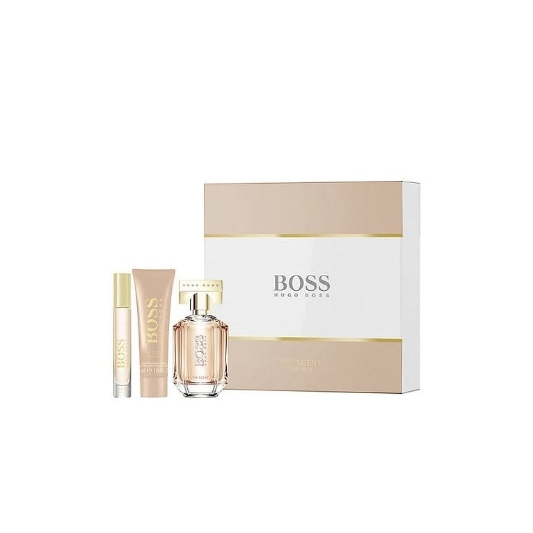 Hugo Boss  The Scent For Her - 50ml Gift Set With 50ml Body Lotion and Mini