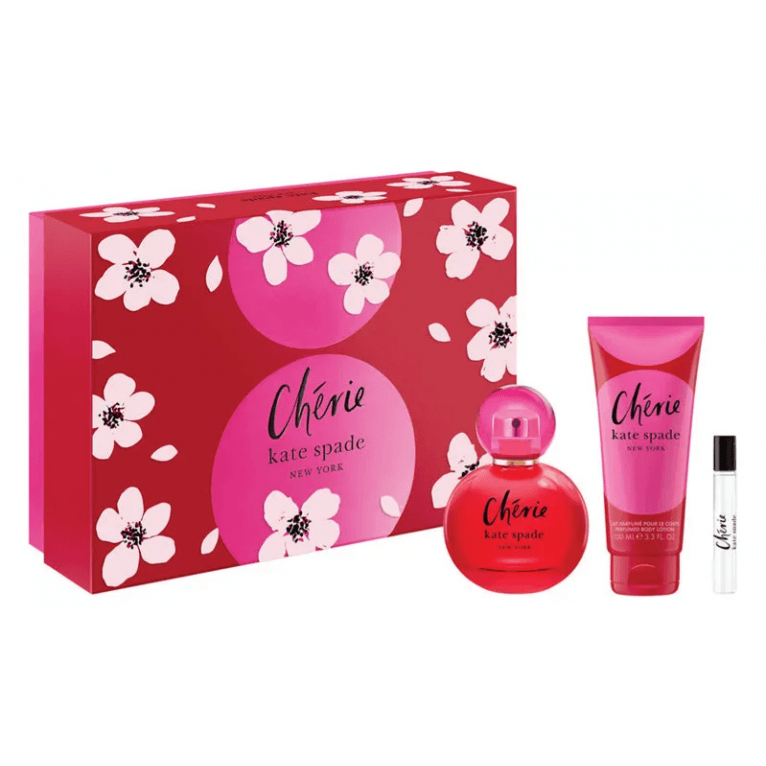 Kate Spade  Cherie Set 100ml EDP + 7.5ml EDP + 100ml BL