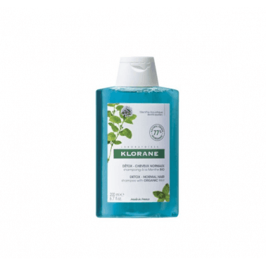 Klorane Aquatic Mint Shampoo 200ml