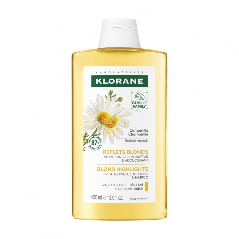 Klorane  Brightening Blonde Hair Shampoo with Chamomile 400ml