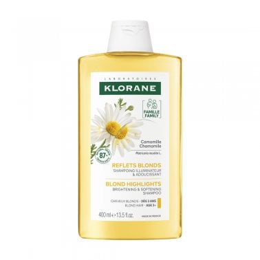 Klorane Brightening Blonde Hair Shampoo with Chamomile 400ml
