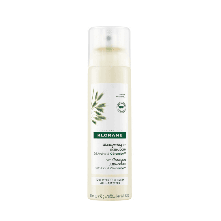 Klorane  Oat Milk Dry Shampoo With Ceramide-Tinted 150ml