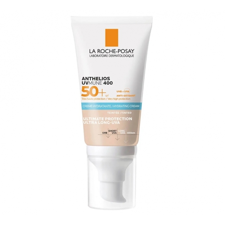 La Roche Posay Anthelios UVMune 400 Hydrating Suncream Tinted SPF50 50ml La Roche Posay Anthelios UVMune 400 Hydrating Suncream Tinted SPF50 50ml