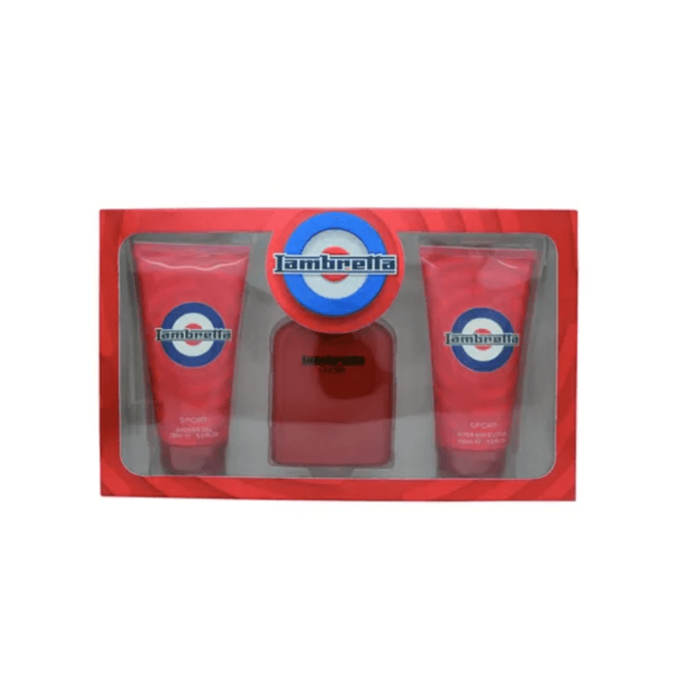 Lambretta  Sport 100ml EDP + Shower Gel 150ML + After Shave Lotion 150ML