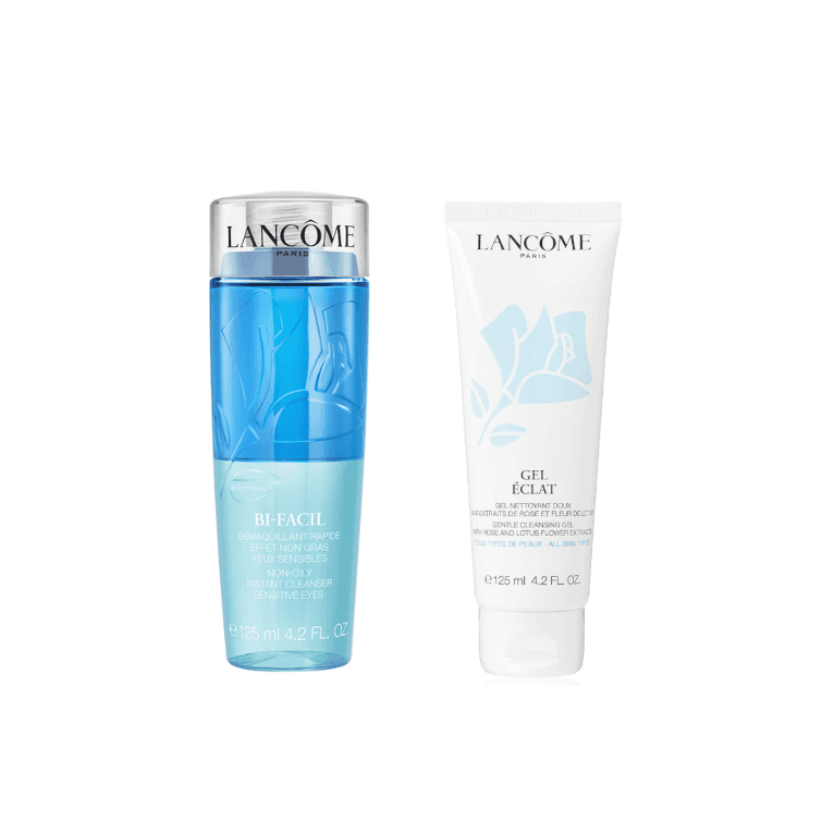 Lancome  Double Cleanse Essential Set 2026 - Cleansing Gel 125ml & Bi-Facil 125ml