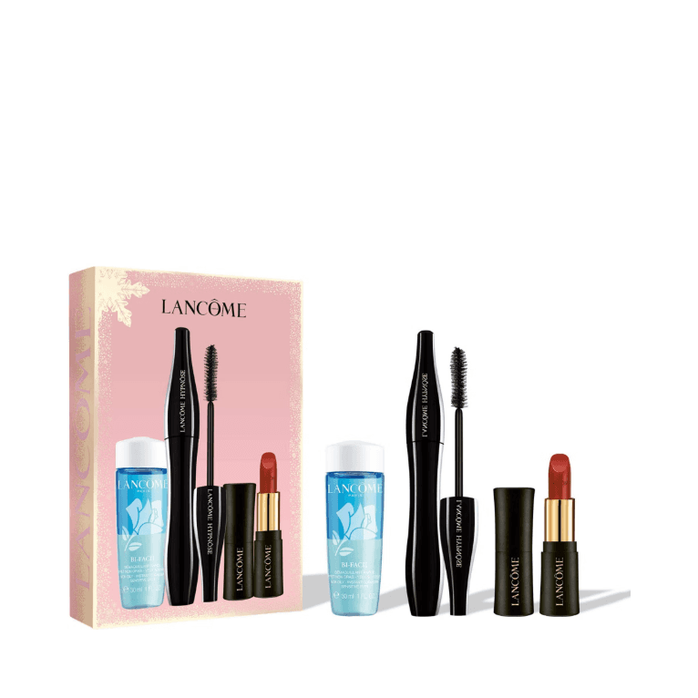 Lancome  Hypnose Mascara 6.2ml + Bi-facil 30ml + ABS Rouge Cream 1.6g Set