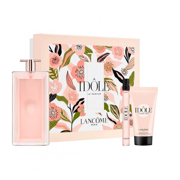 Lancome  Idole - Gift With 100ml EDP Spray, 10ml EDP Purse Spray and 50ml Perfumed Body Lotion