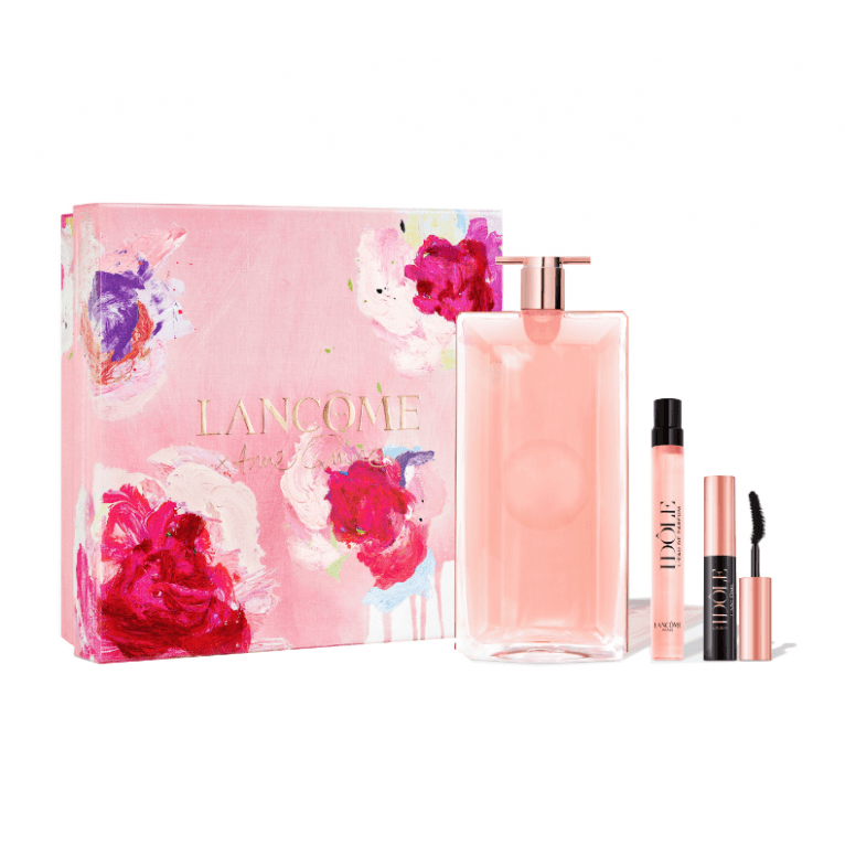 Lancome  Idole L'eau De Parfum 50ml EDP Spray + 10ml EDP Spray +Mascara 2.5ml Set
