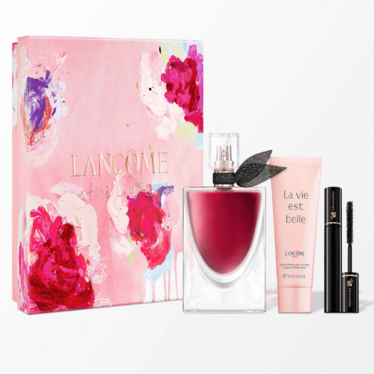 Lancome  La Vie Est Belle L'Elixir 50ml EDP Spray+50ml BL+ Mascara 2ml Set