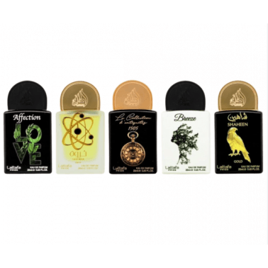 Lattafa Giftset Collection 20ml X 5 Pcs Gift Set Box 1