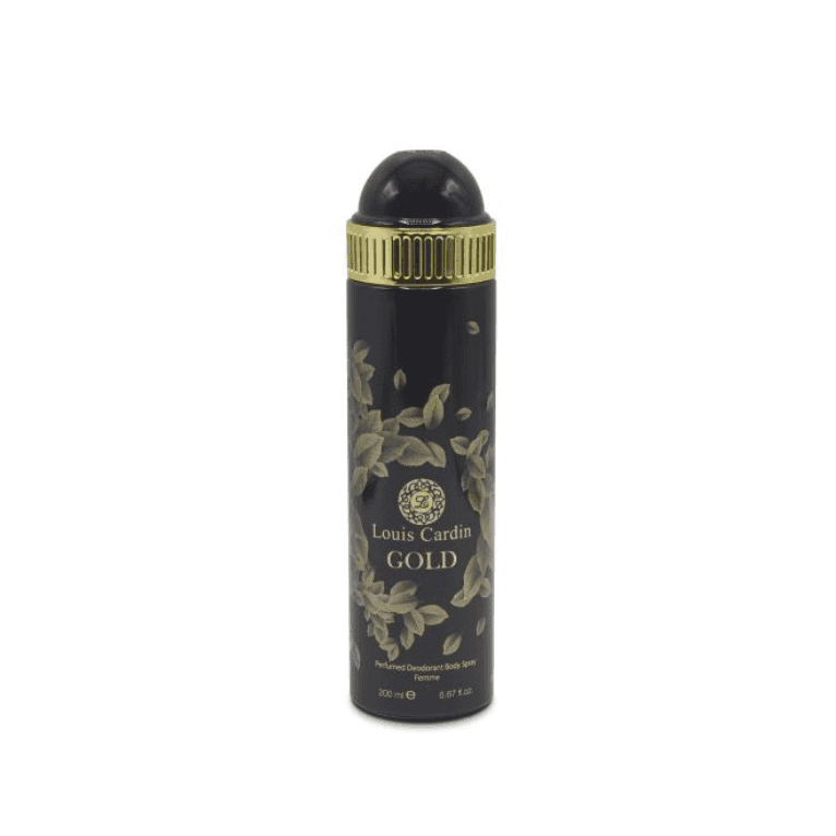 Louis Cardin  Gold Femme Perfumed Deodorant Body Spray 200ml