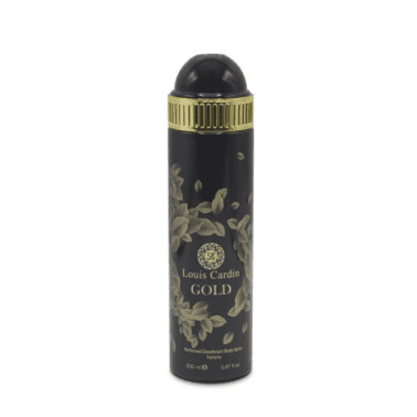 Louis Cardin Gold Femme Perfumed Deodorant Body Spray 200ml