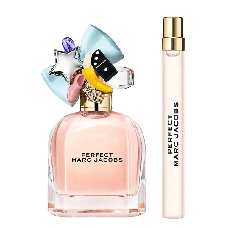Marc Jacobs  Perfect Eau De Parfum 50ml + Travel Spray 10ml Giftset