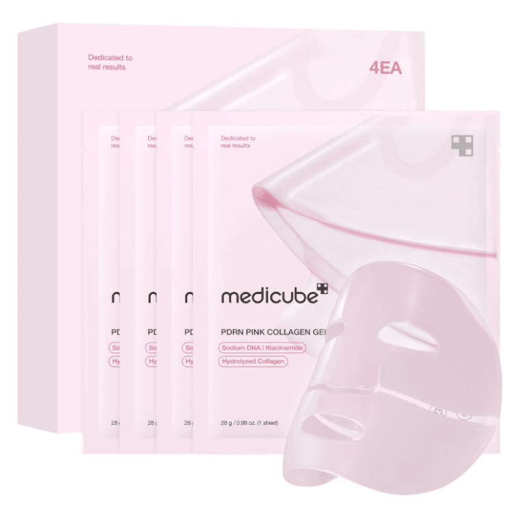 Medicube  PDRN Pink Collagen Gel Mask Pack 4 x 28ml
