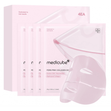 Medicube PDRN Pink Collagen Gel Mask Pack 4 x 28ml