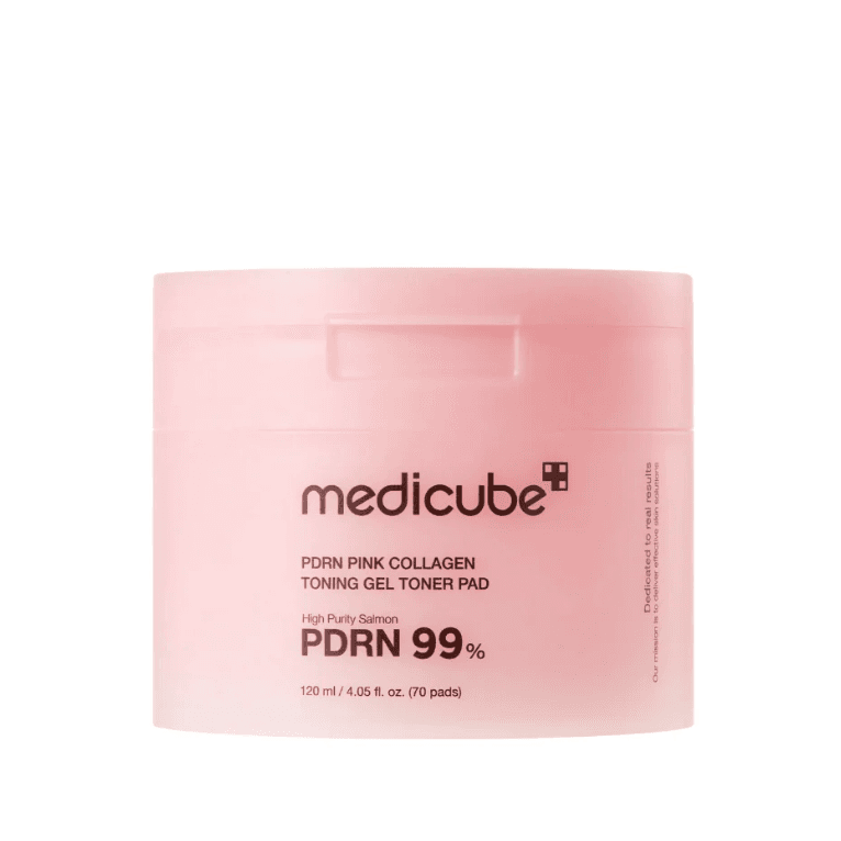 Medicube  PDRN Pink Collagen Toning Gel Toner Pads 120 Pcs