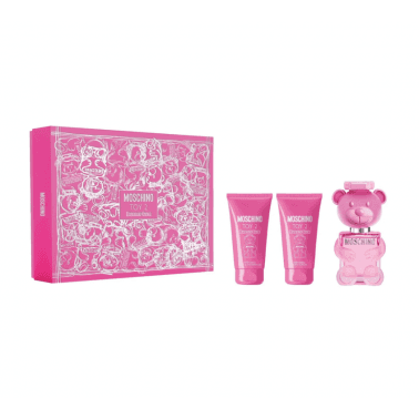 Moschino Toy 2 Bubble Gum Gift Set 50ml EDT-S, 50ml Body Lotion & 50ml Shower Gel