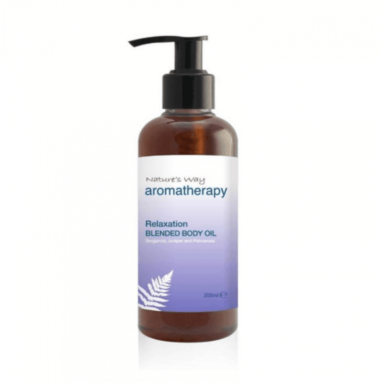 Natures Way  Aromatherapy Relaxation And Stress Massage Oil 200ml