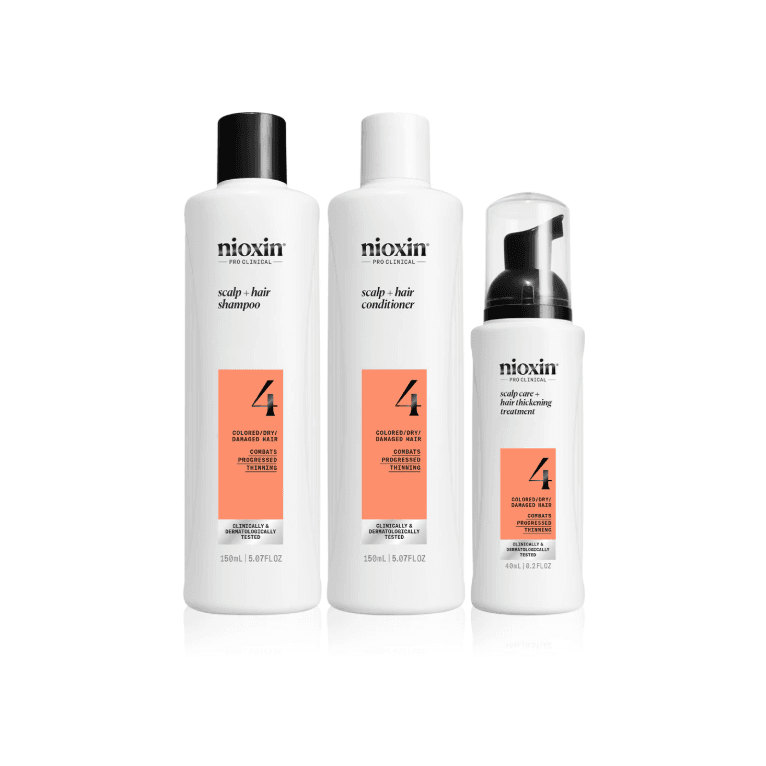 Nioxin  System 4  Trial Kit Shampoo 150ml + Conditioner 150ml + Scalp & Hair Treatment 40ml
