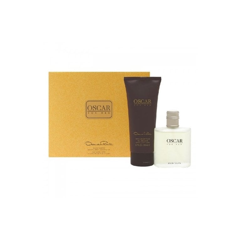 Oscar  De La Renta  For Men - Gift Set With 100ml Eau De Toilette Spray + 200ml Shower Gel