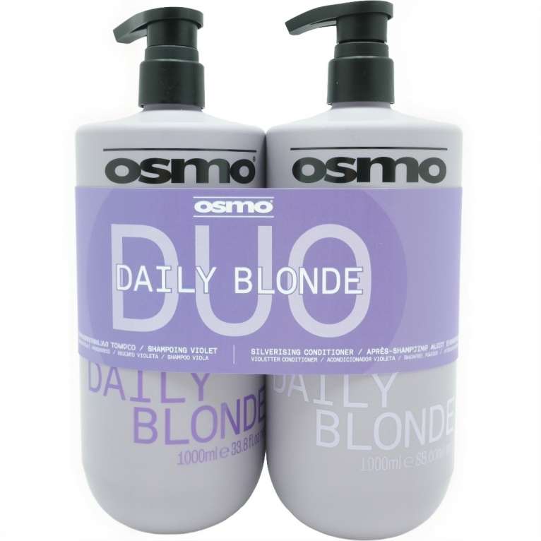 Osmo  Daily Blonde Silverising Shampoo & Conditioner 1000ml Duo Pack