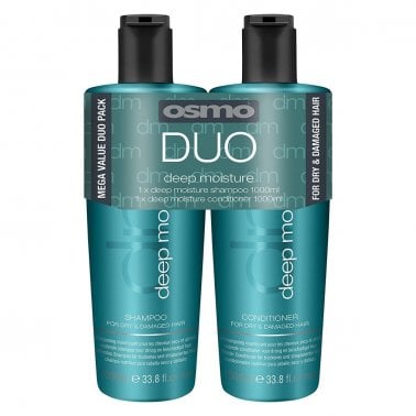 Osmo Deep Moisture Shampoo & Conditioner Twin 2 x 1000ml
