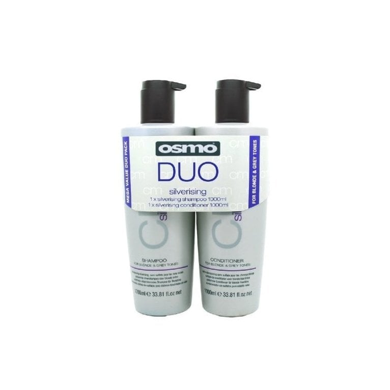 Osmo  Silverising Shampoo and Conditioner Twin Pack