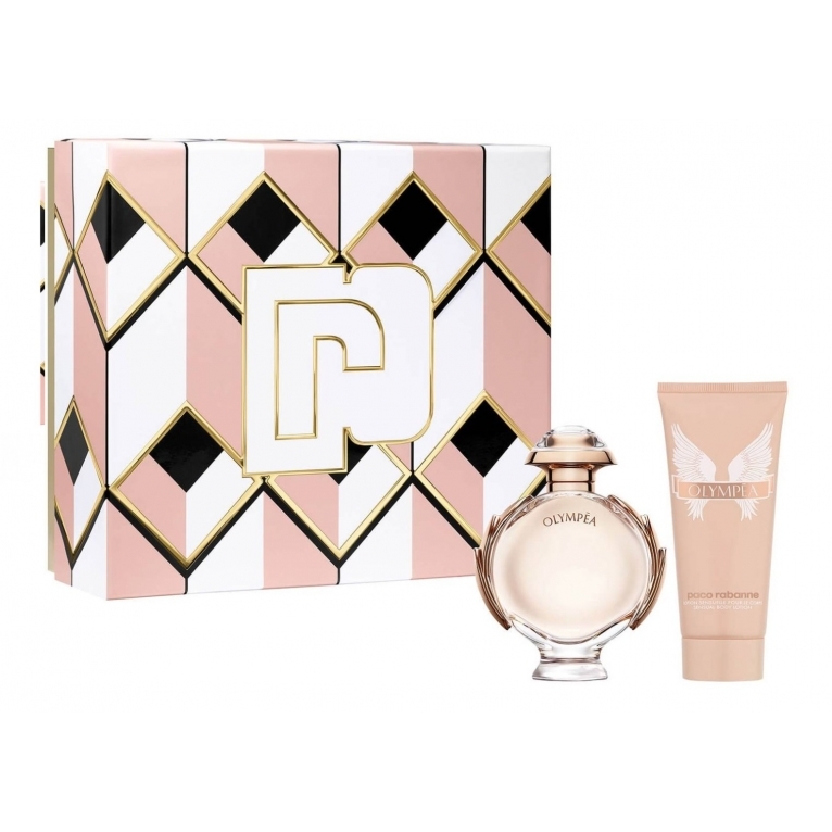 Paco Rabanne  Olympea 2022 - Gift Set With 50ml EDP Spray and 75ml Body Lotion