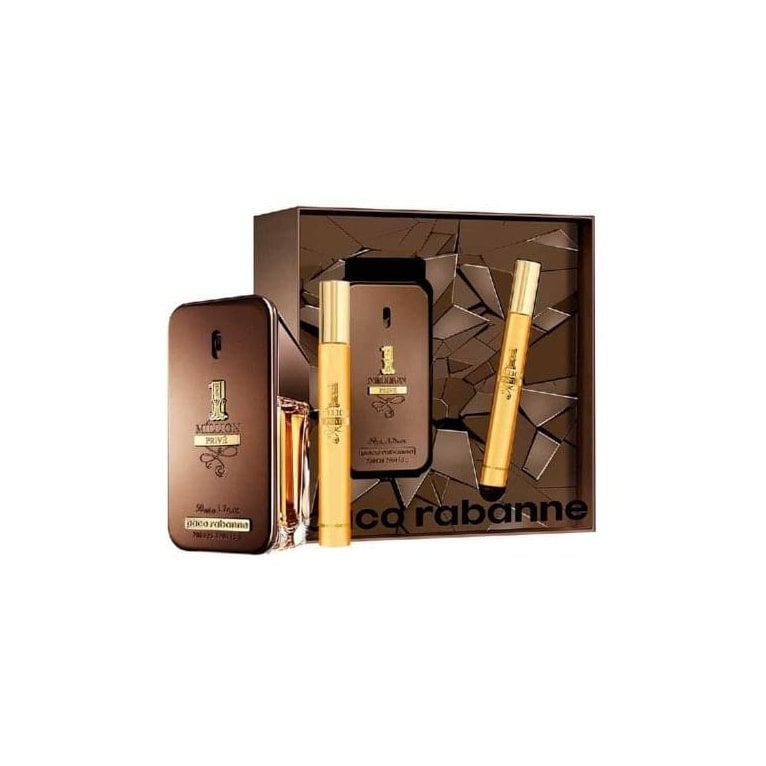 Paco Rabanne  One 1 Million Prive - Gift Set With 50ml EDP Spray and 10ml EDP Spray