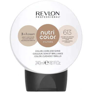 Revlon Professional Nutri Color Filters 613 Golden Ash Brown 240ml