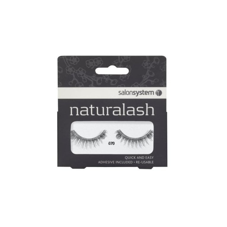 Salon System  Naturalash Quick and Easy Re-usable Black 070