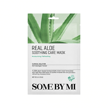 Some By Mi Real Aloe Soothing Care Sheet Mask 20g
