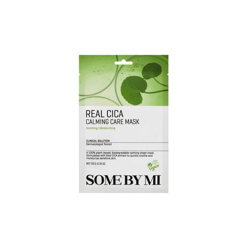 Some By Mi  Real Cica Calming Care Sheet Mask 20g