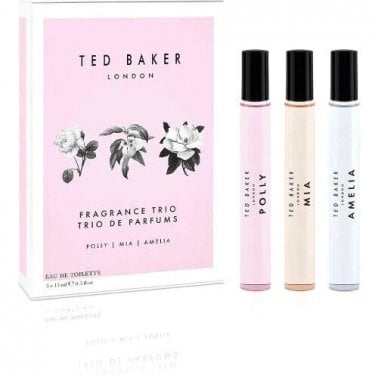 Ted Baker Rollerball Trio Gift Set 3 x 15ml